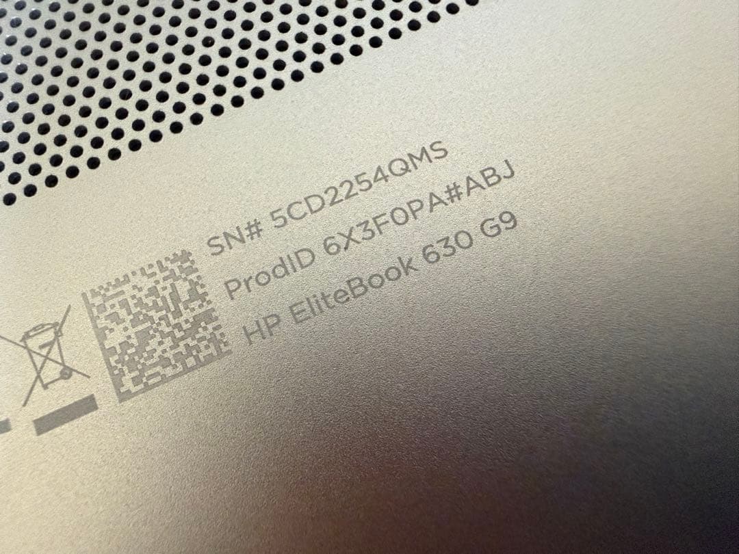 HP EliteBook 630 G9 12世代i5 /16GB /512GB