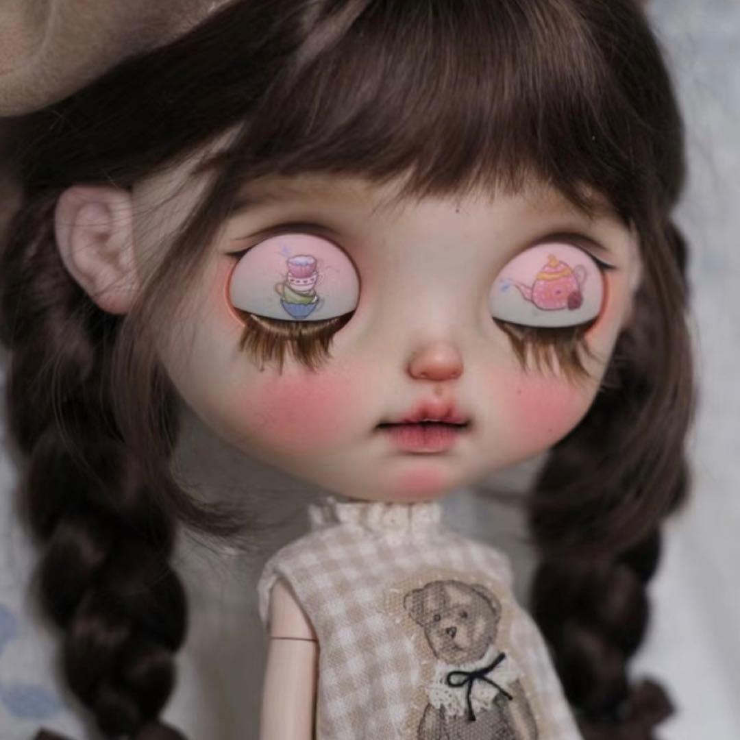 カスタムブライス 海外作家様 人形 人気作家 きれい カフェモカ フルセット