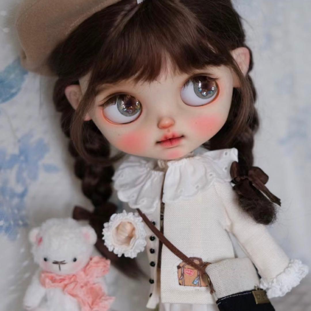 カスタムブライス 海外作家様 人形 人気作家 きれい カフェモカ フルセット