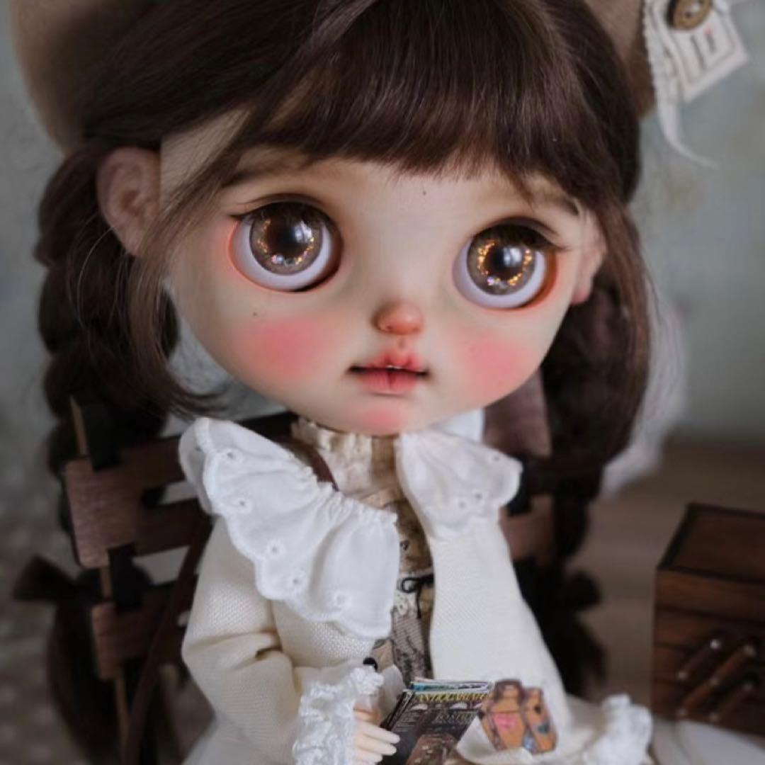 カスタムブライス 海外作家様 人形 人気作家 きれい カフェモカ フルセット