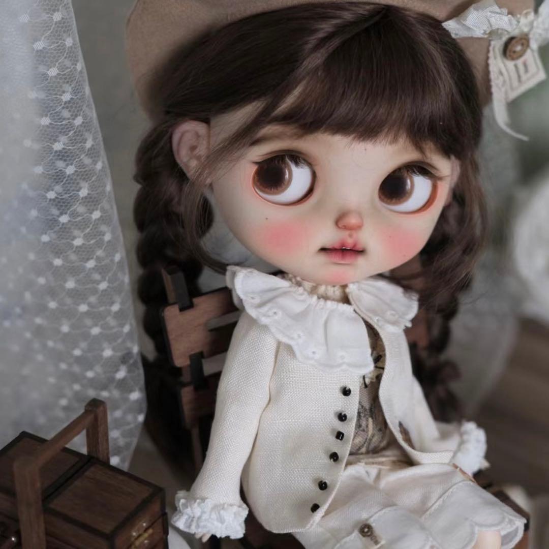 カスタムブライス 海外作家様 人形 人気作家 きれい カフェモカ フルセット