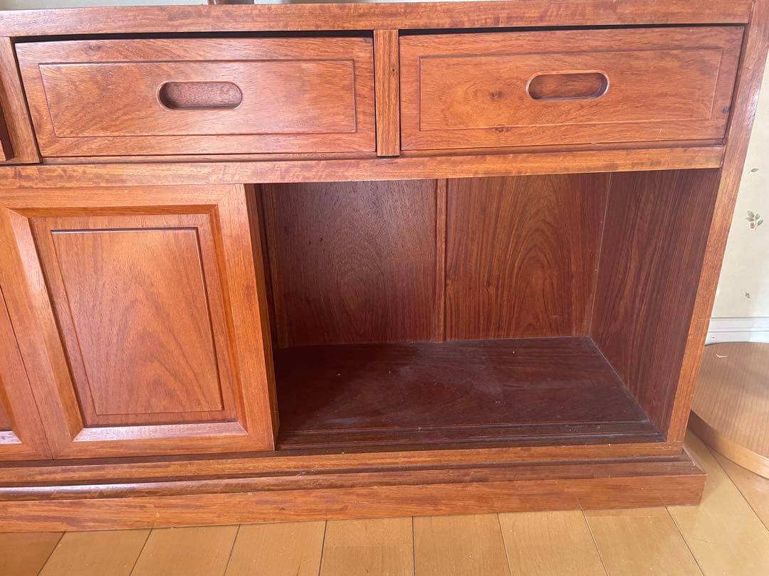 【値下げ❗️】茶棚　民芸調　飾り棚