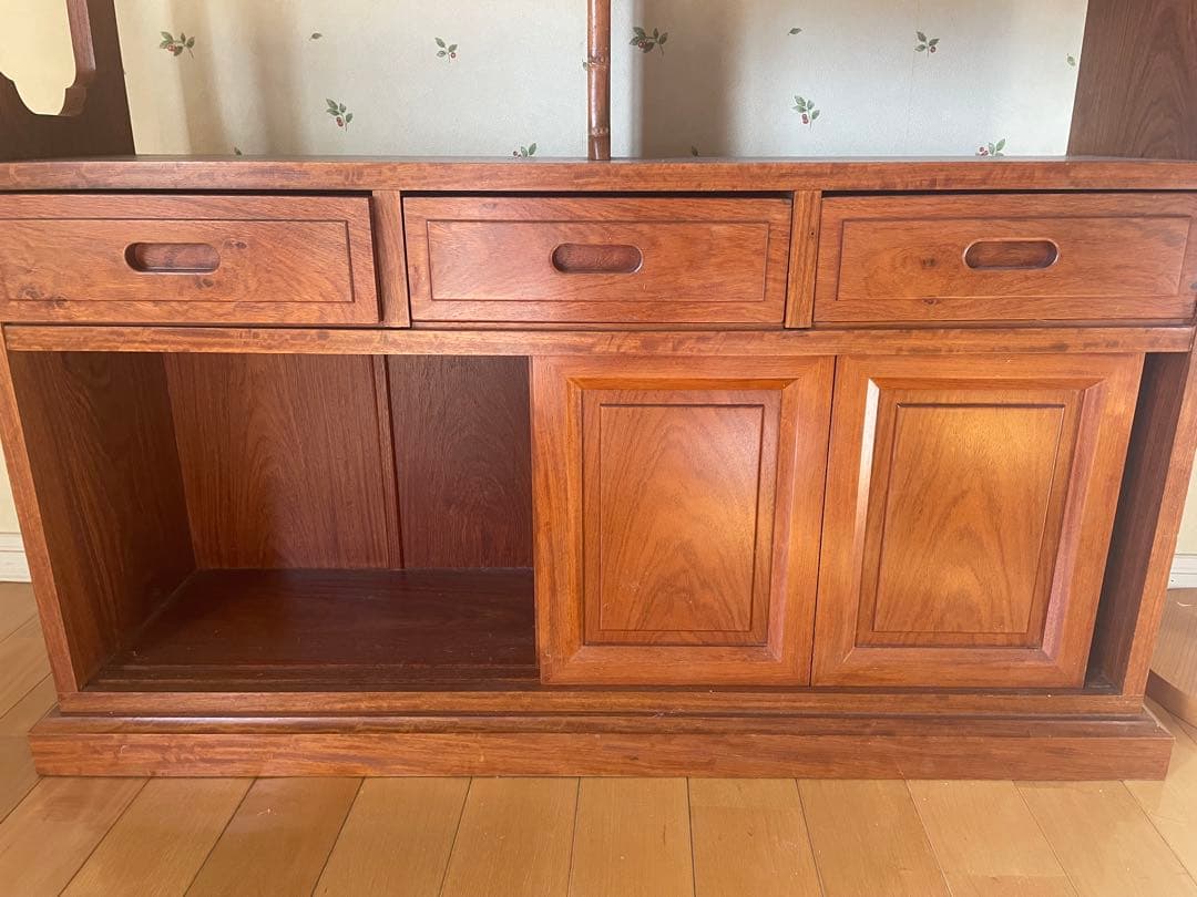 【値下げ❗️】茶棚　民芸調　飾り棚