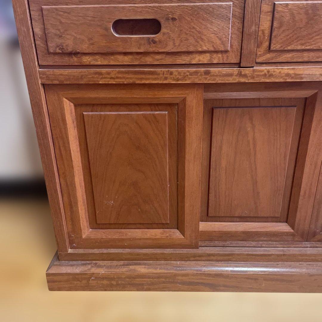 【値下げ❗️】茶棚　民芸調　飾り棚