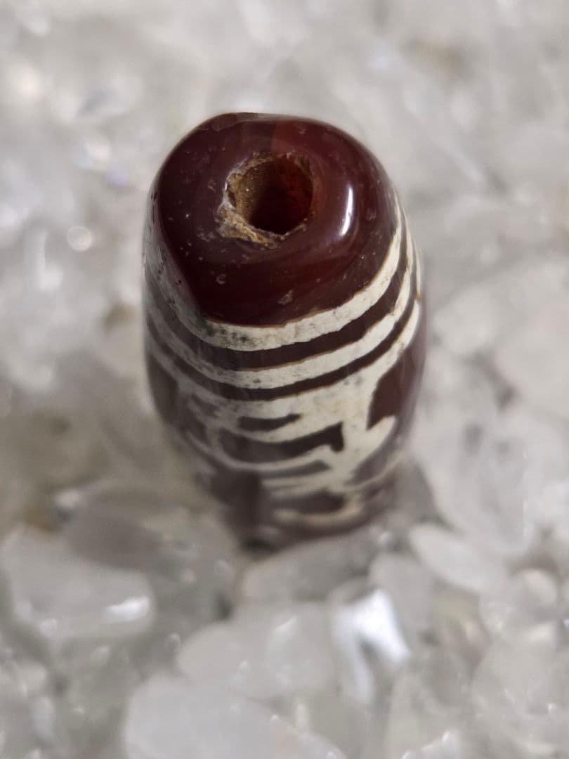 095　エッチドカーネリアン　Eched carnelian　！