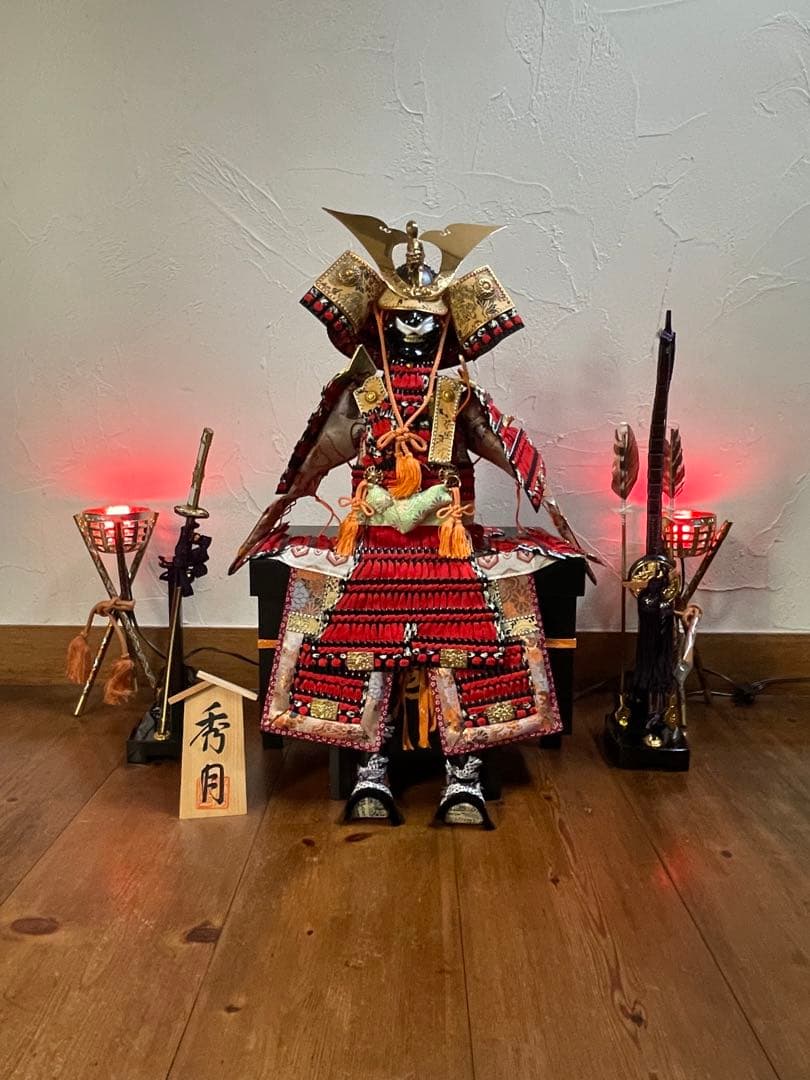 五月人形・鎧兜・太刀・弓矢・かがり火
