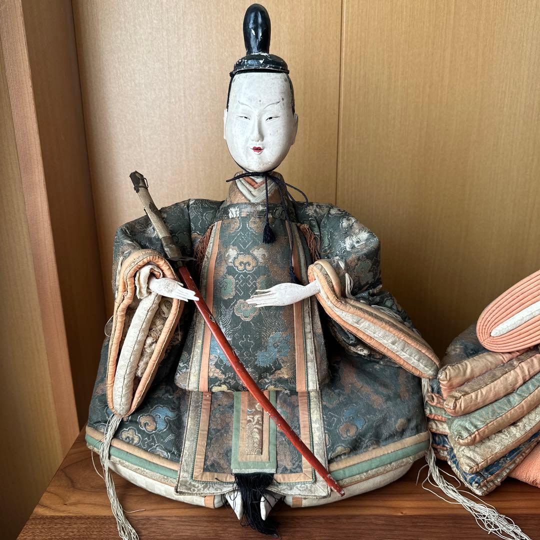 江戸後期(文化文政年間か)雛人形