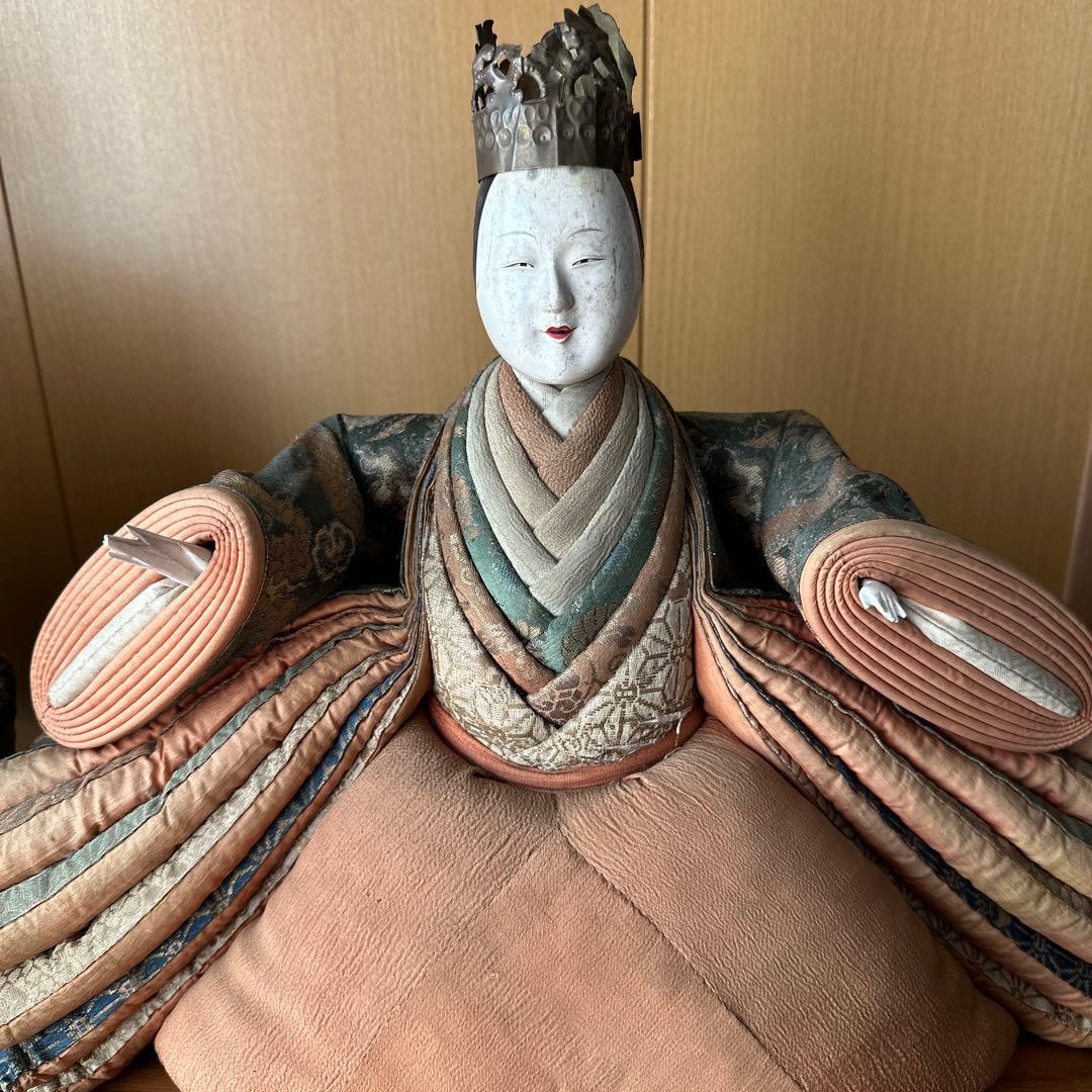 江戸後期(文化文政年間か)雛人形