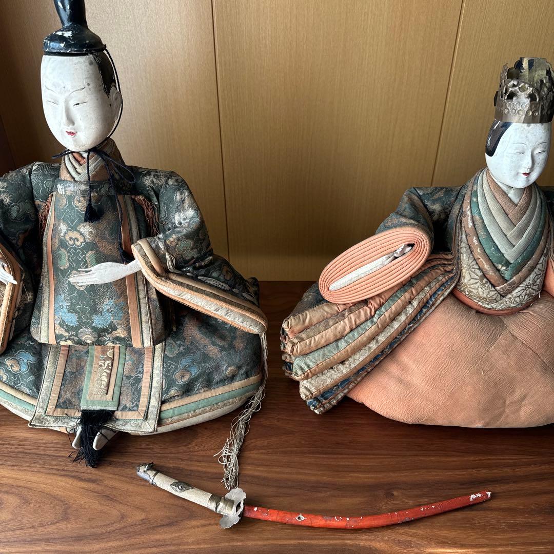 江戸後期(文化文政年間か)雛人形