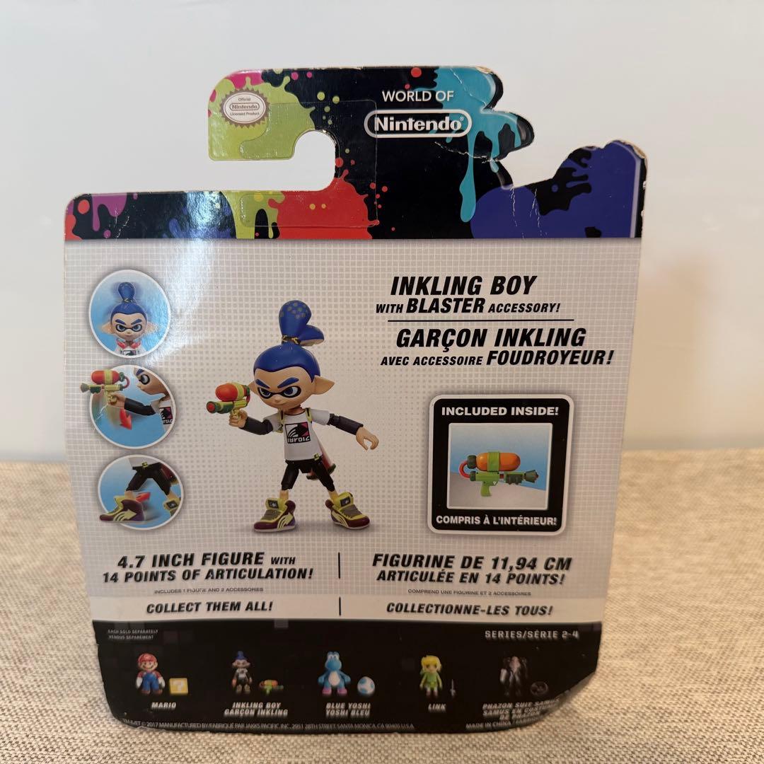 ワールド　オブ　ニンテンドー　スプラトゥーン　インクリング　フィギュア 2点