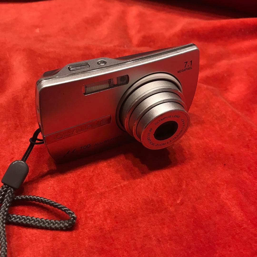 動作確認済 OLYMPUS μ-750 平成レトロ　コンデジ