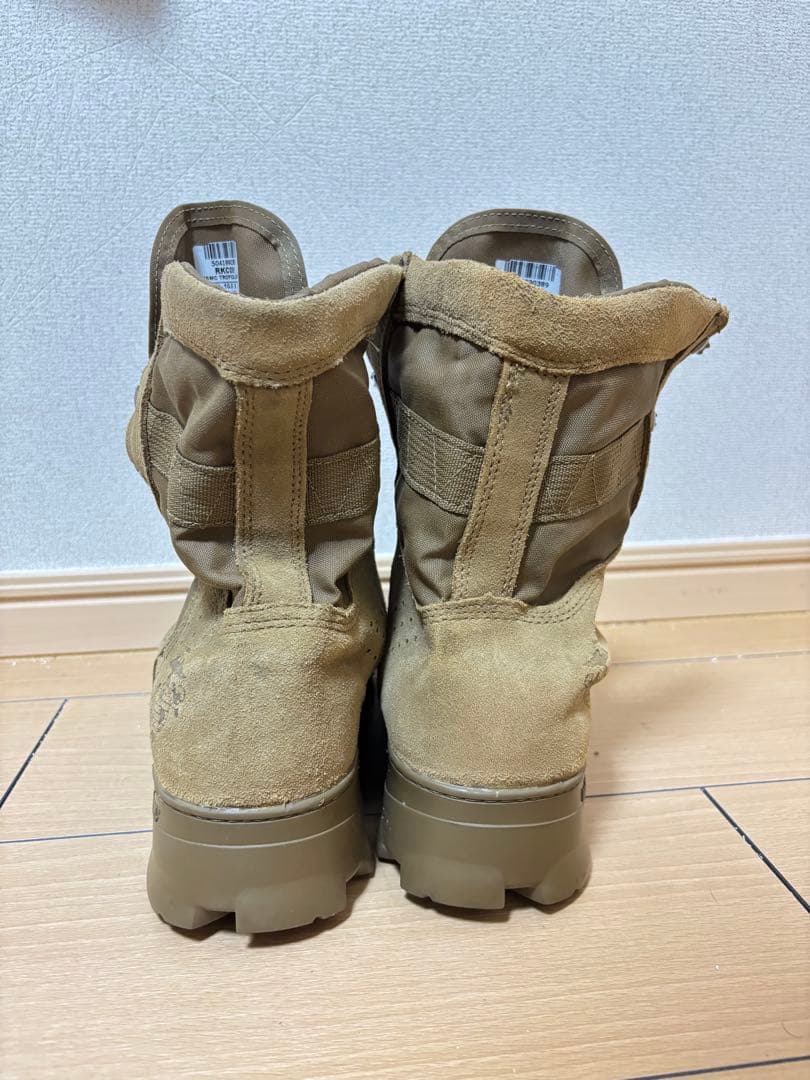 【値下げ可能】USMC ミリタリーブーツ UK9.5 Vibram 米軍サバゲー