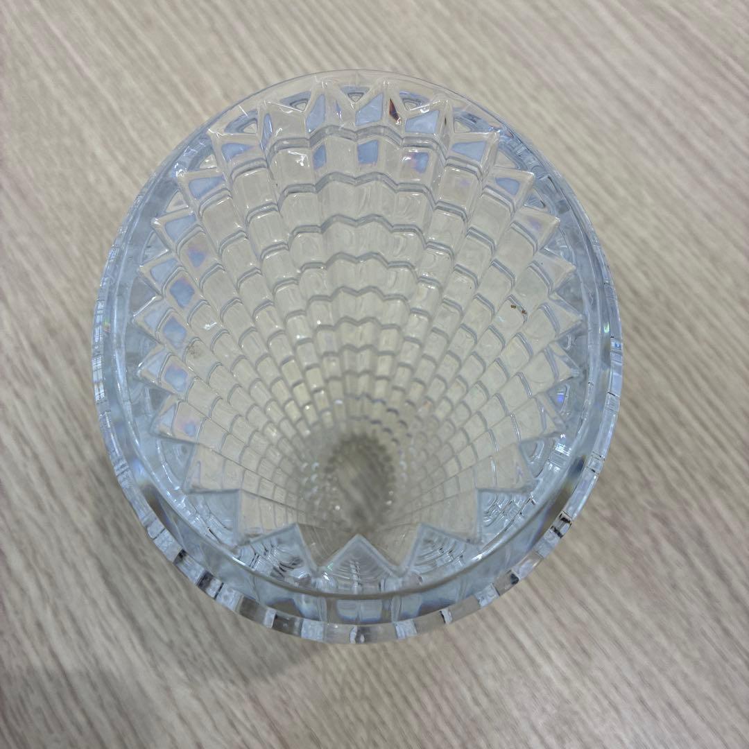 バカラアイベースS フラワーベース　花瓶　クリスタルガラス