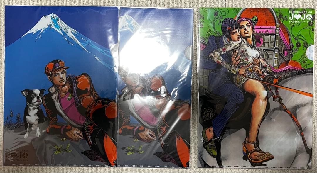 ジョジョの奇妙な冒険　クリアファイル詰め合わせ