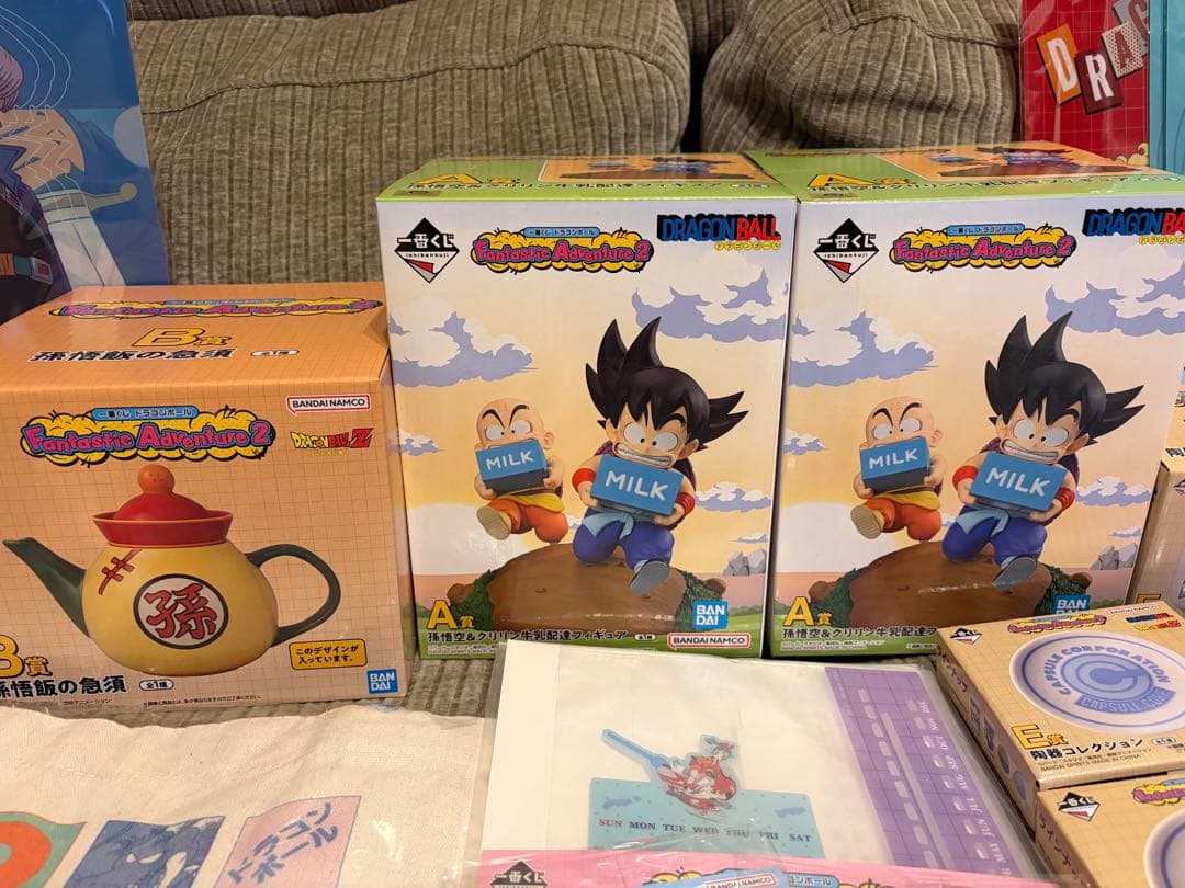 ドラゴンボール一番くじ　フィギュア、他賞セット
