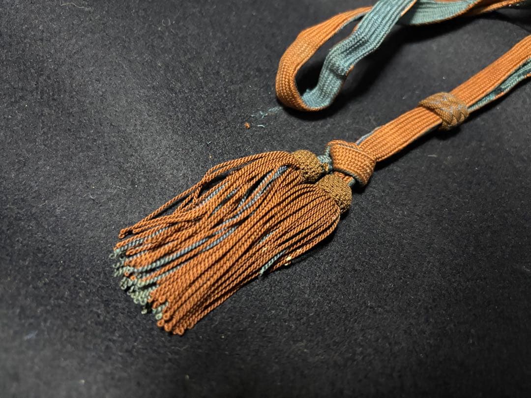 尉官 刀緒 実物 当時物