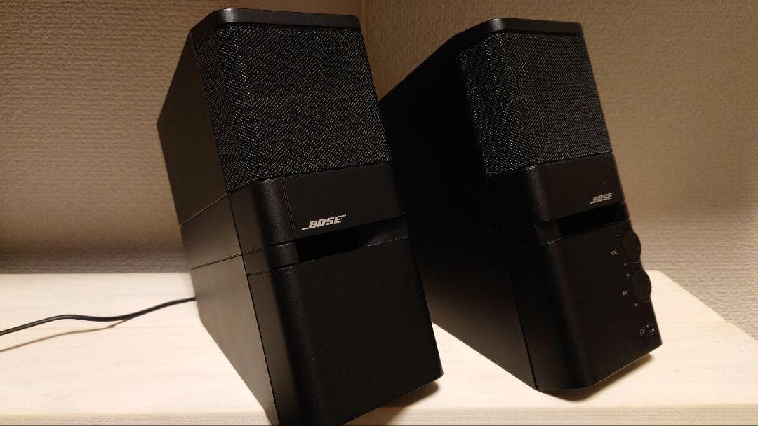 貴重　完動品　BOSE Media Mate　ブラック