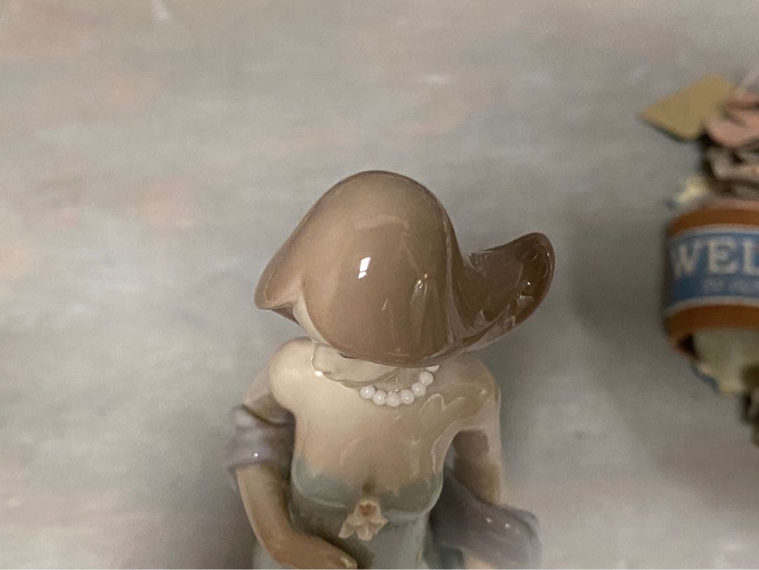 リヤドロ Lladro リアドロ 人形 置物 少女 アンティーク インテリア