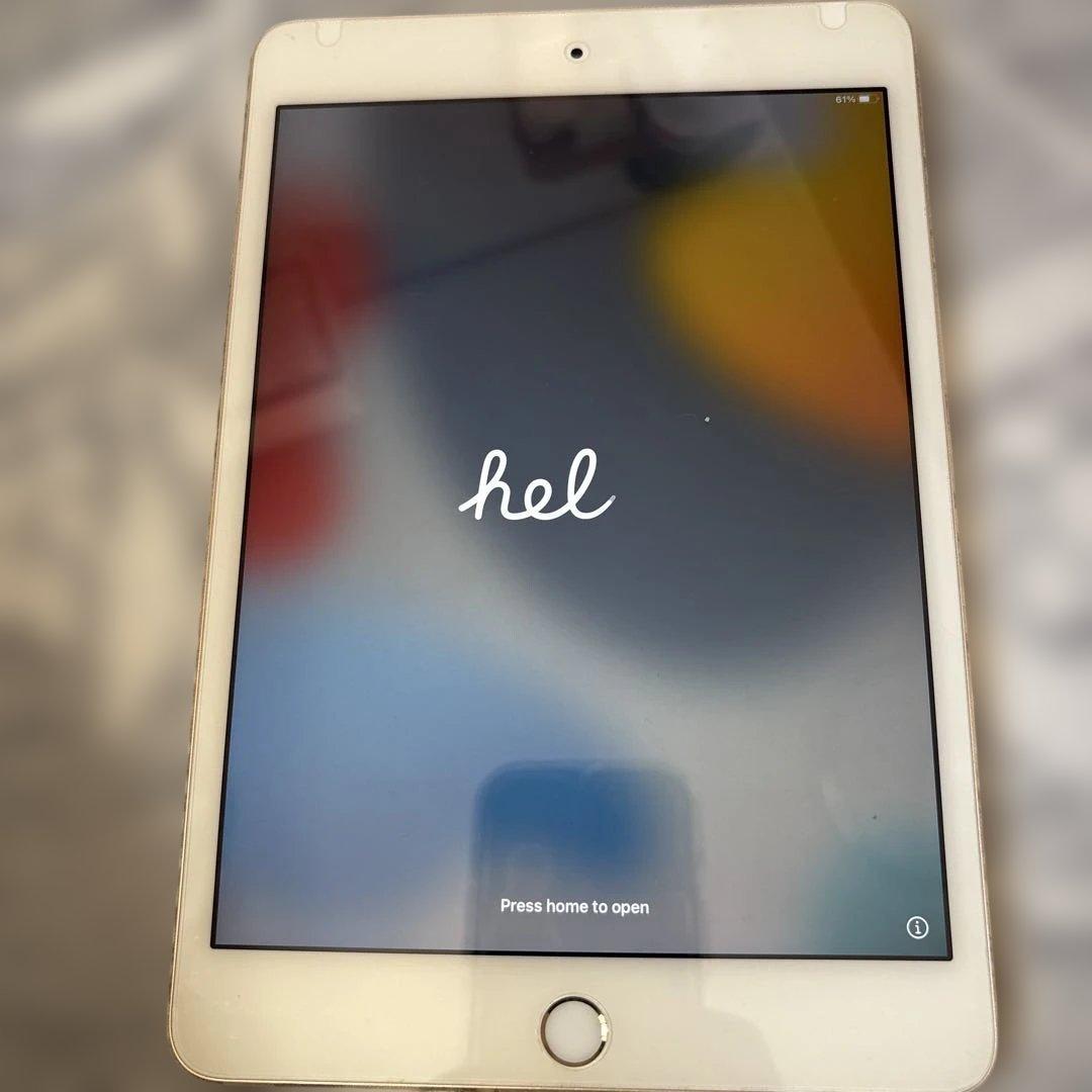 Apple iPad mini4ゴールド 本体