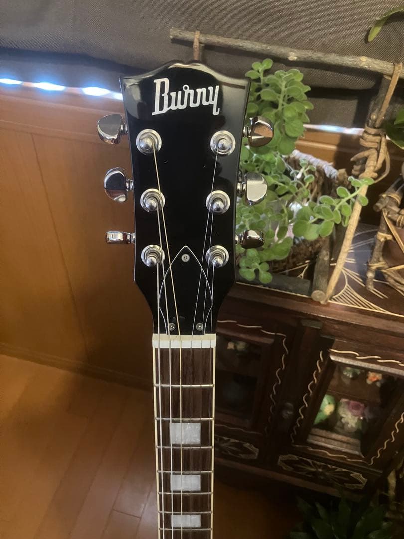 BurnyセミアコSRSA-65島村楽器特注モデル ES-335 ハードケース付