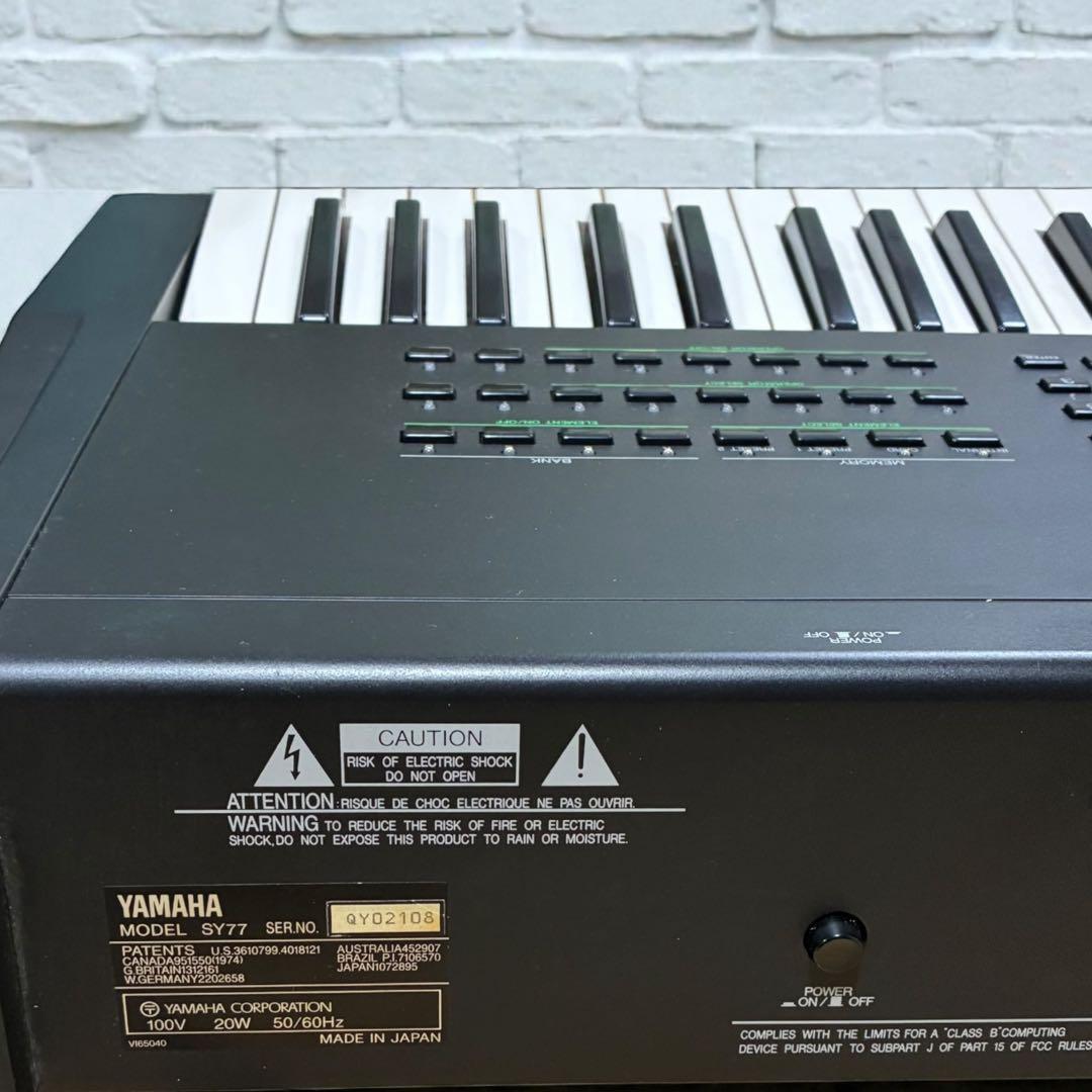 希少✨名機 ヤマハ YAMAHA SY77 音出し確認済 動作品