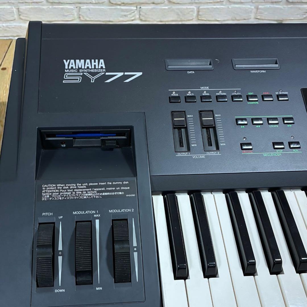 希少✨名機 ヤマハ YAMAHA SY77 音出し確認済 動作品