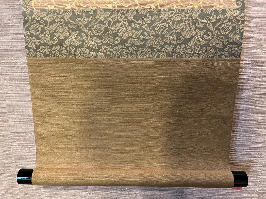 泰道筆　茶掛軸　秋声満万野　一行　茶道具