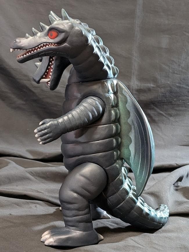 ジャイアント 三つ首竜「スペクトルマン」登場怪獣（マスダヤ復刻）ソフビ