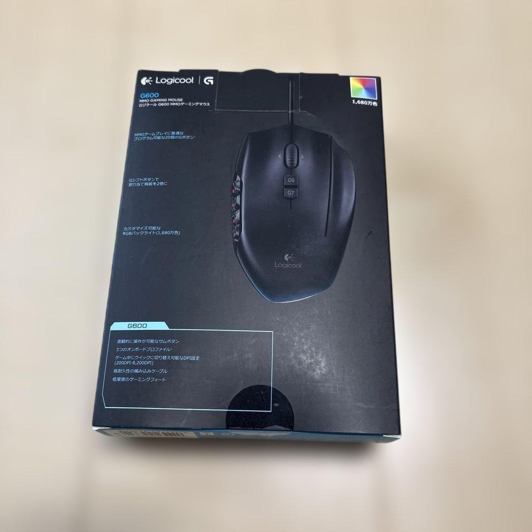 Logicool G600 ゲーミングマウス 多機能