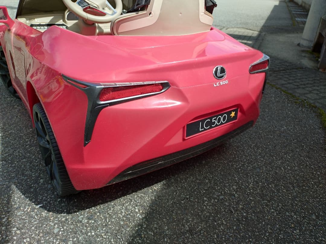 Lexus LC 500 電動ミニカー レッド　乗用ラジコン