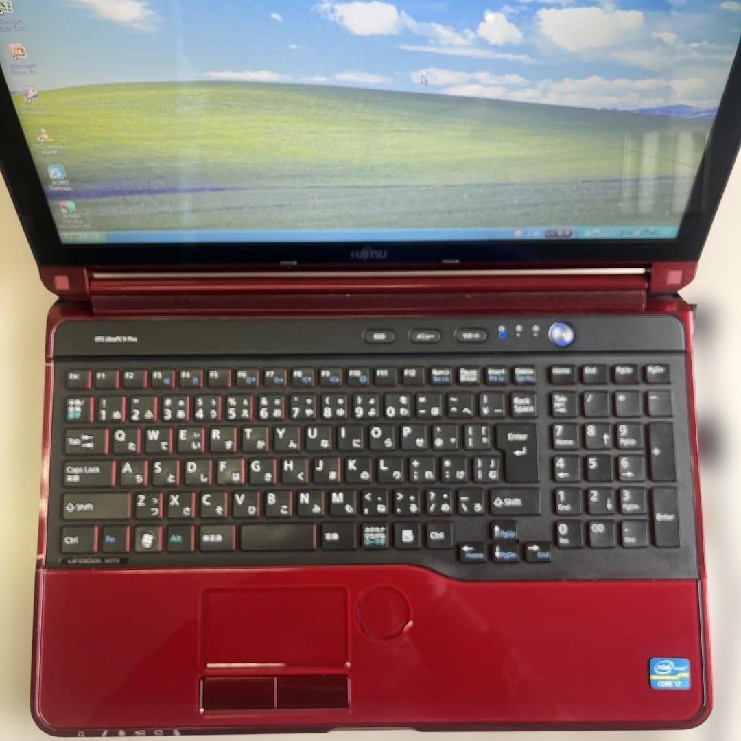 ☆格安美品☆WindowsXP☆富士通15.6インチ大画面第2世代i7ノートPC