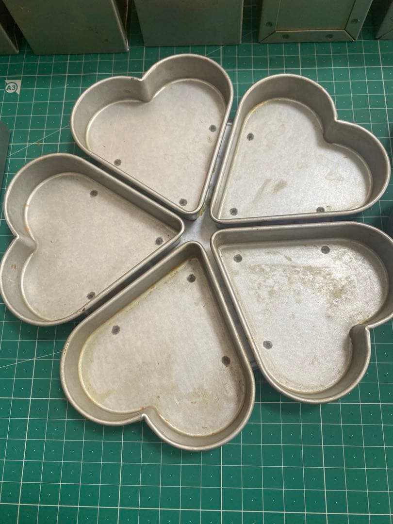 アルタイト　食パン型　スリム　ハートバンズ　キューブ　ケーキ型