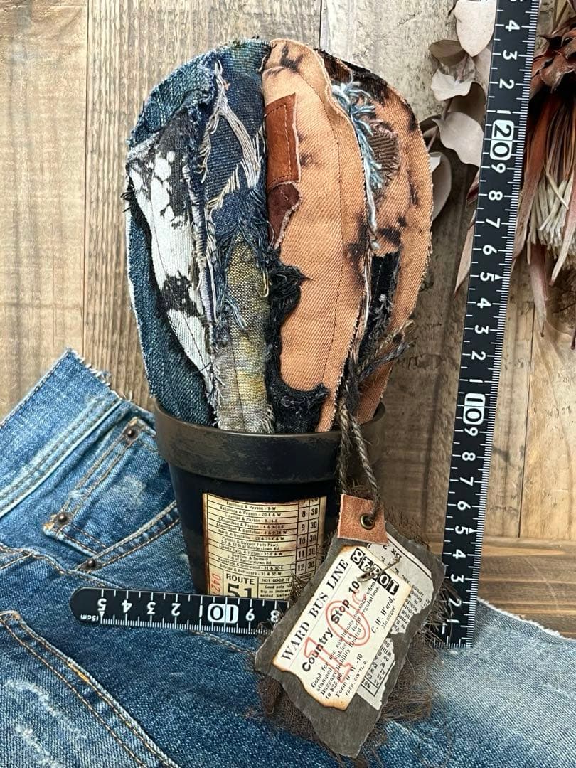 original デニムリメイク サボテン Junk！男前