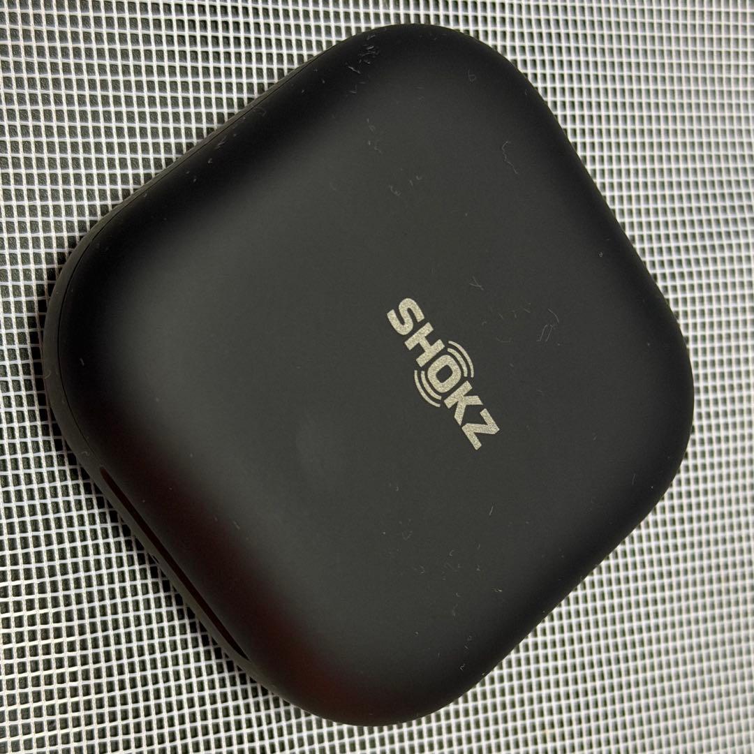 SHOKZ OPENFIT ワイヤレスイヤホン ブラック ケース付き　保証期間内