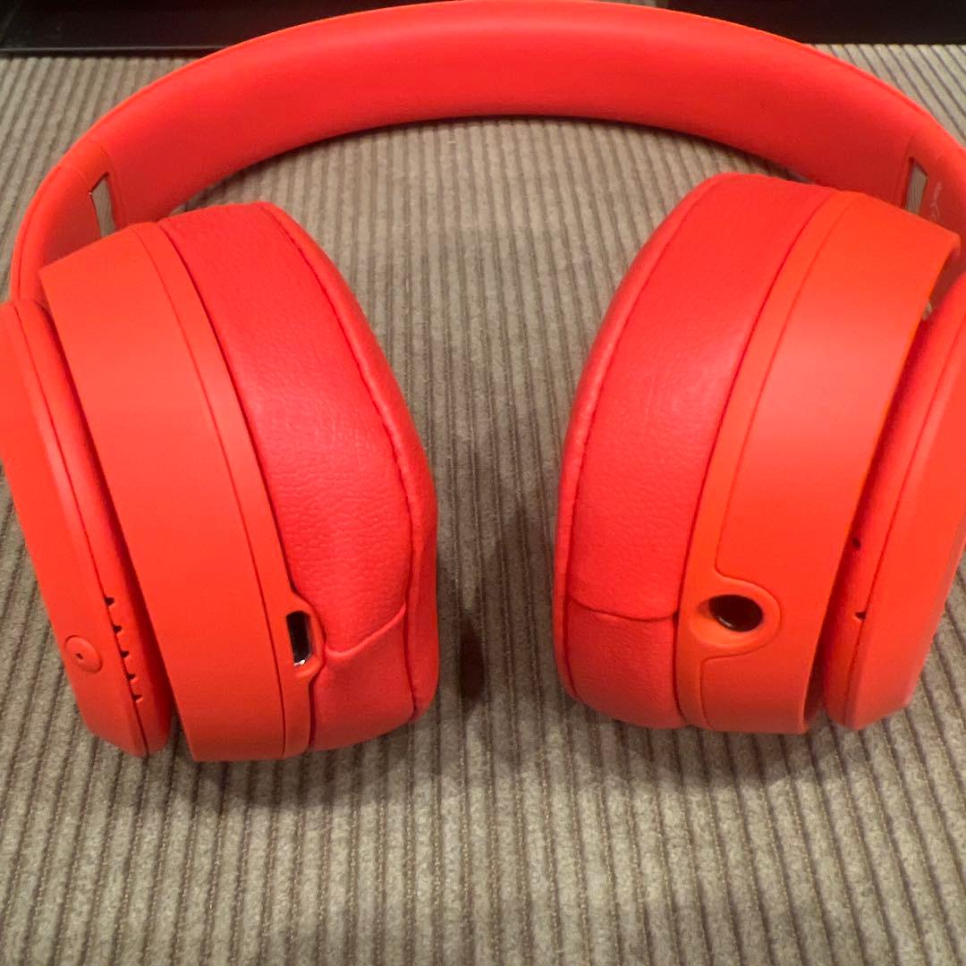 BEATS SOLO3 ワイヤレスヘッドホン レッド