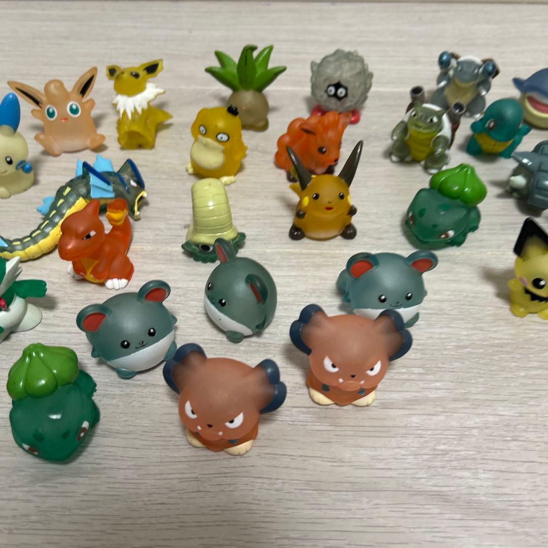 【希少品】ポケモンキッズ　ポケモン指人形豪華　クリアバージョン34個セット