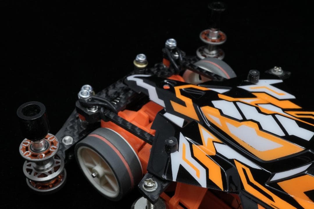 ミニ四駆　タミヤ　MSフレキ完成品　ウイニングバード　未来機甲　ジャンプ特化