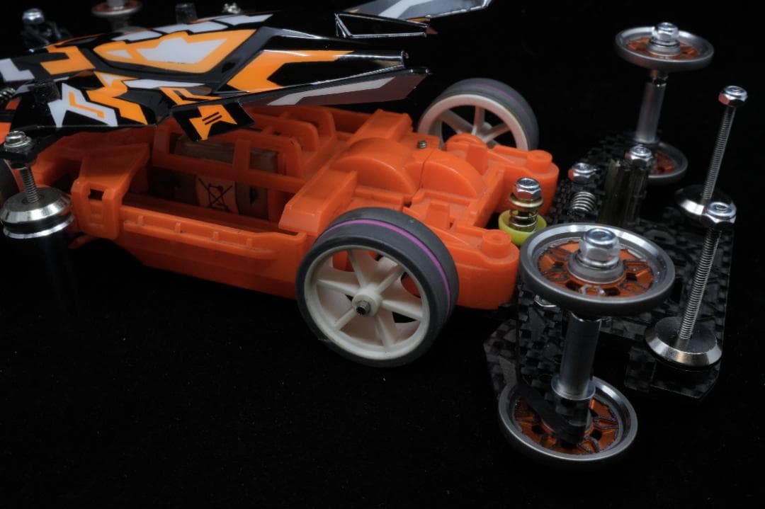 ミニ四駆　タミヤ　MSフレキ完成品　ウイニングバード　未来機甲　ジャンプ特化