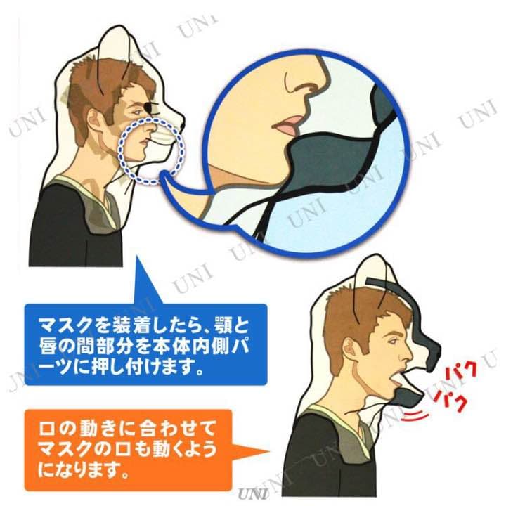 ムービングマスク  ウルフ