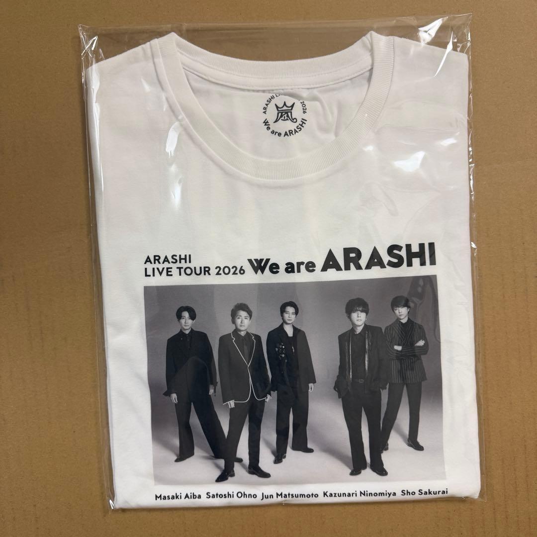 ★嵐★We are ARASHI LIVE TOUR 2026 Tシャツ