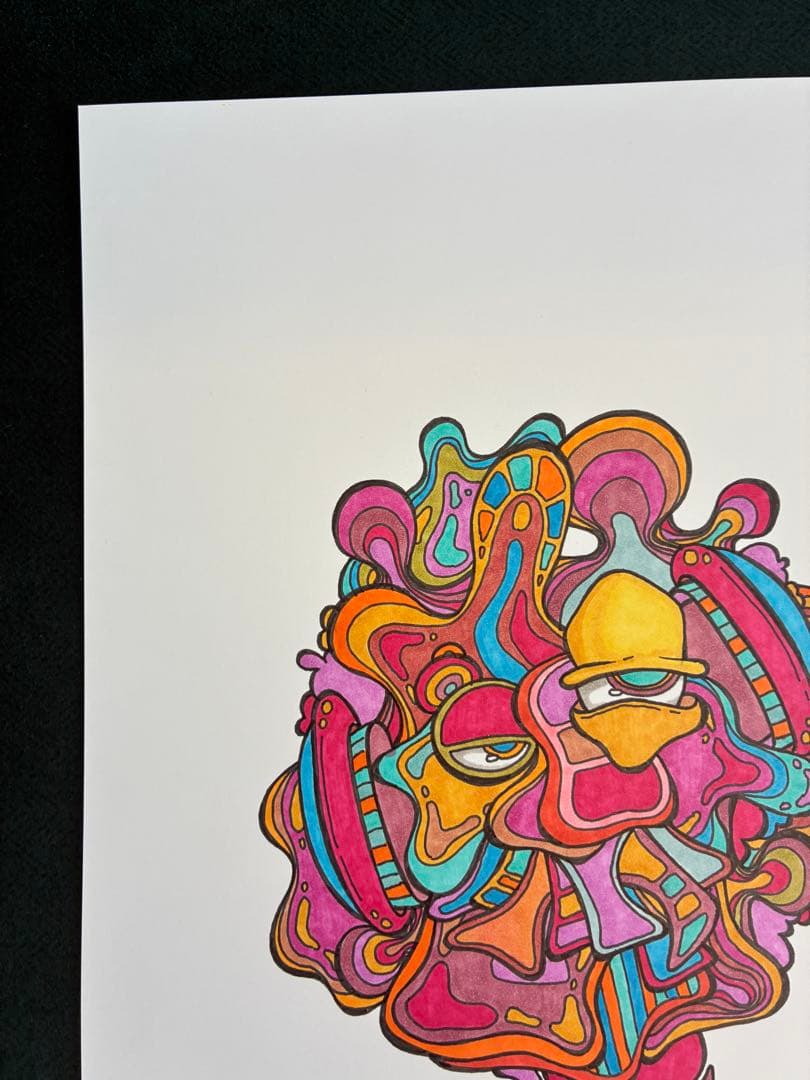 『FACE02』A4サイズ syoboオリジナル原画　コピック