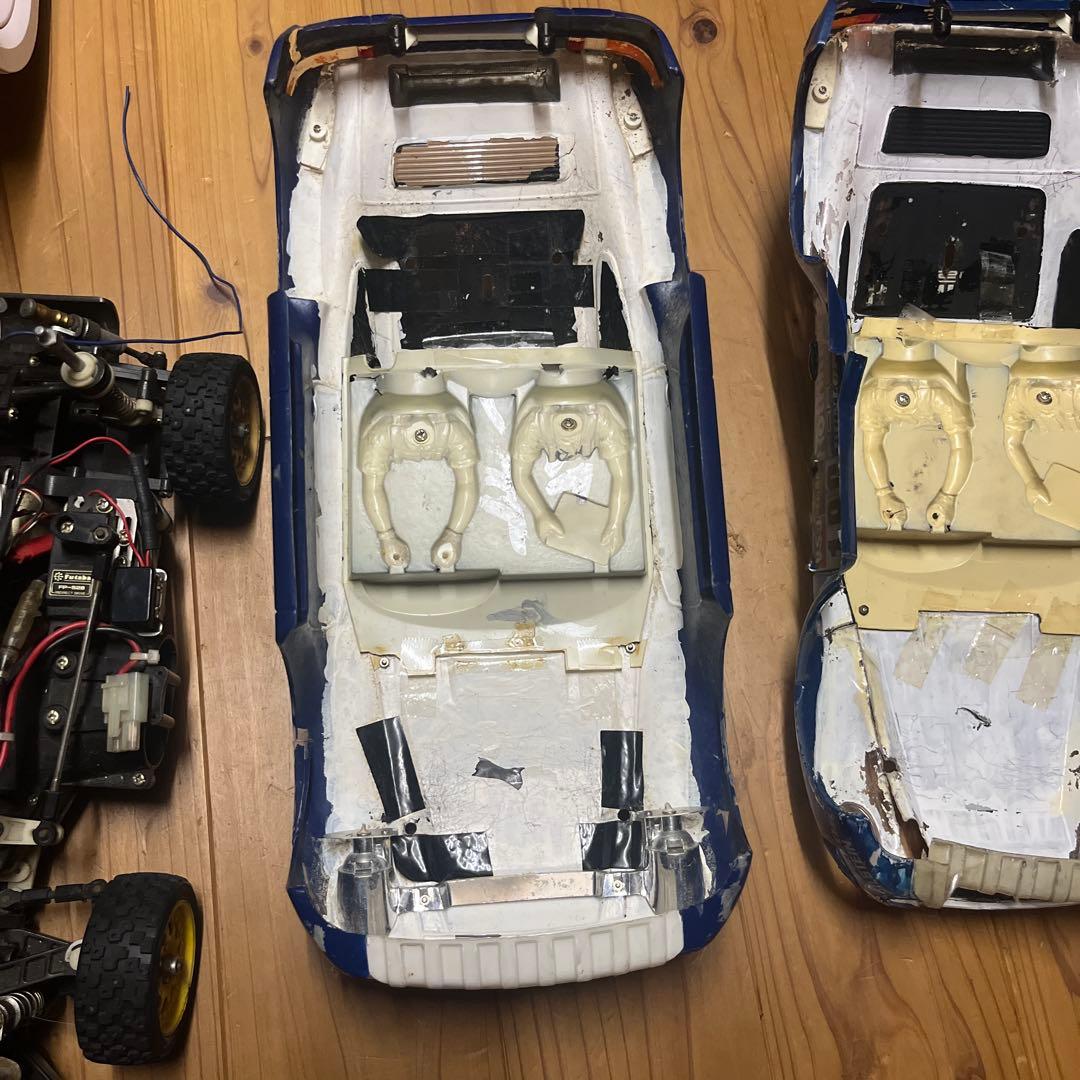 【希少・当時物】タミヤ 1/12 ポルシェ 959 パリダカ ボディ2枚セット