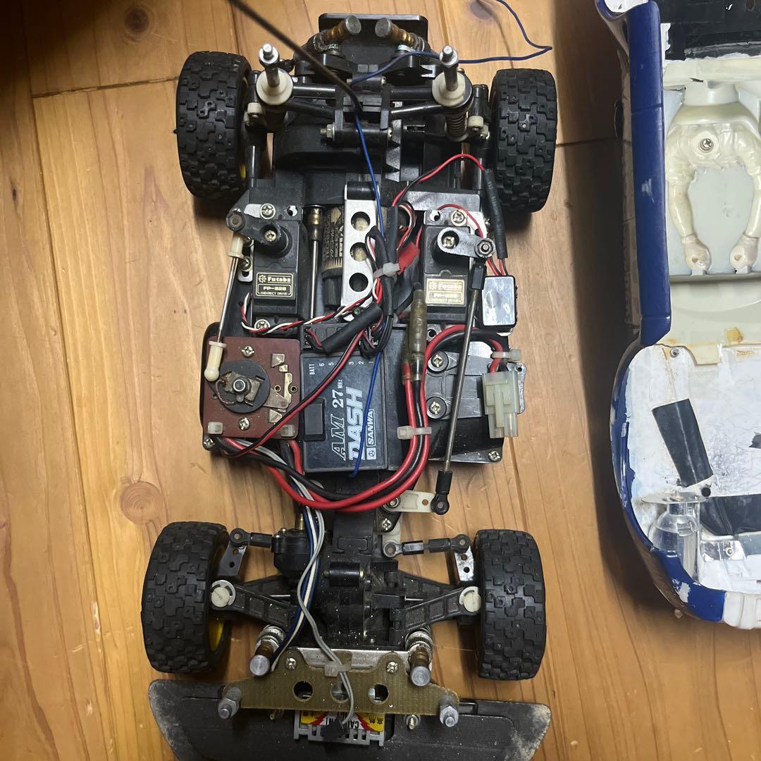 【希少・当時物】タミヤ 1/12 ポルシェ 959 パリダカ ボディ2枚セット