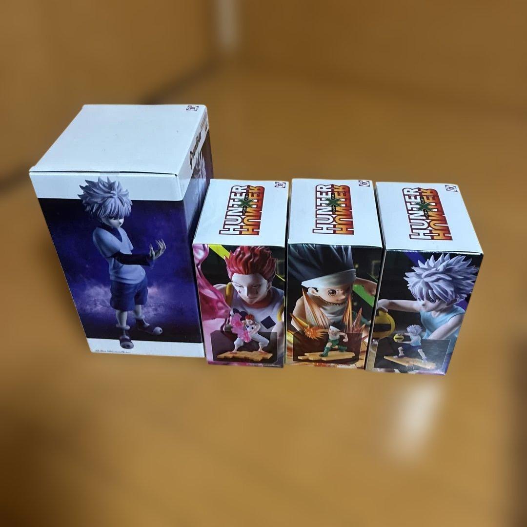 HUNTER×HUNTER キルア、ゴン、ヒソカ4個セット