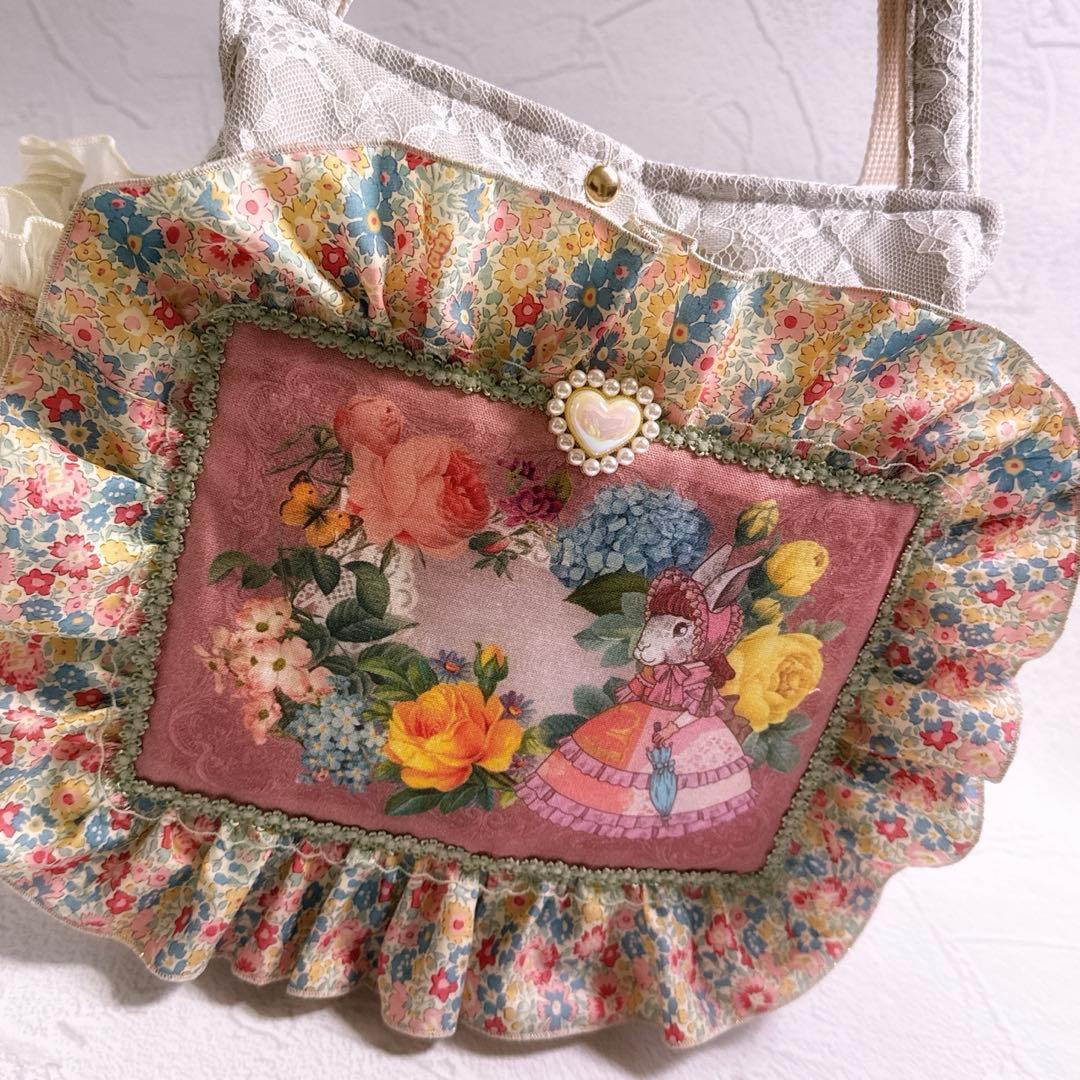 さ*ら様 コヤンイサムチョン♡ジョリーフルール×インド刺繍ルミのトートバッグ！ポ