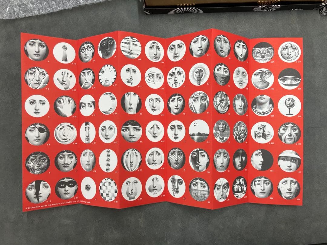 FORNASETTI Tema e Variazioni n.265 プレート