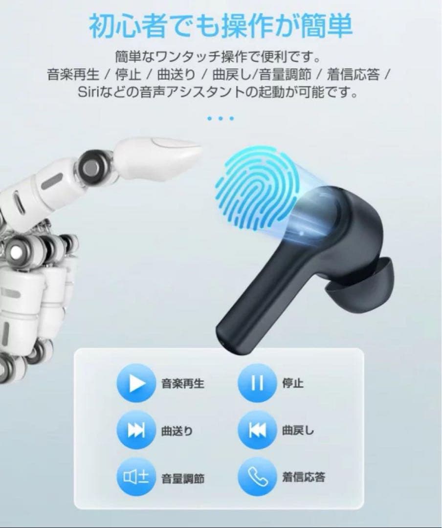 期間限定20%オフ⚡️Soumis ワイヤレスイヤホン Bluetooth 5.2