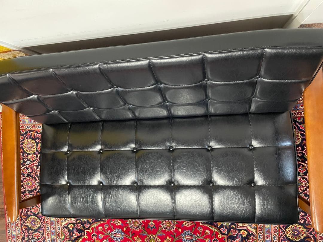 カリモク60 Kチェア2シータースタンダードブラック