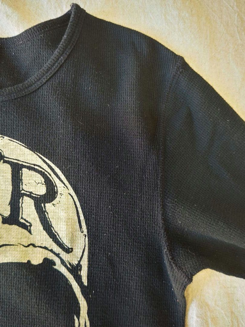 Guns N' Roses ガンズ スカルプリント ロック長袖Tシャツ ロンT