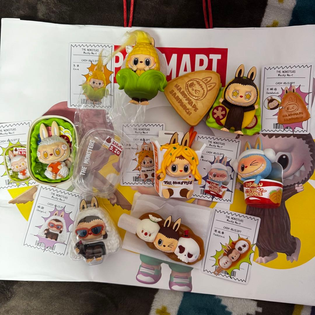 ラブブ　THE MONSTERS Wacky Mart まとめ売り　10点セット